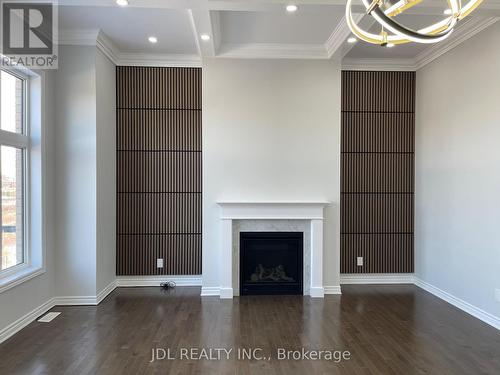 59 Bremner Street, Whitby, ON - Indoor Photo Showing Living Room With Fireplace