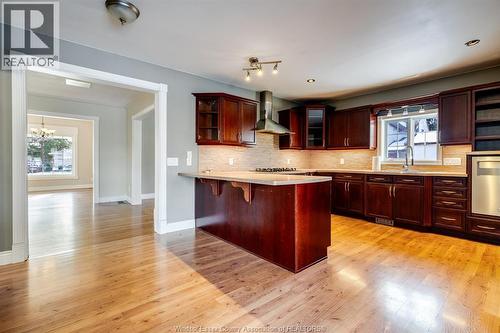 30 Mill Street East, Kingsville, ON - Indoor Photo Showing Kitchen With Double Sink