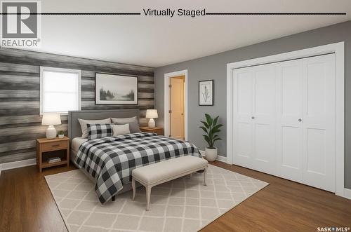 38 Railway Avenue, Plenty, SK - Indoor Photo Showing Bedroom