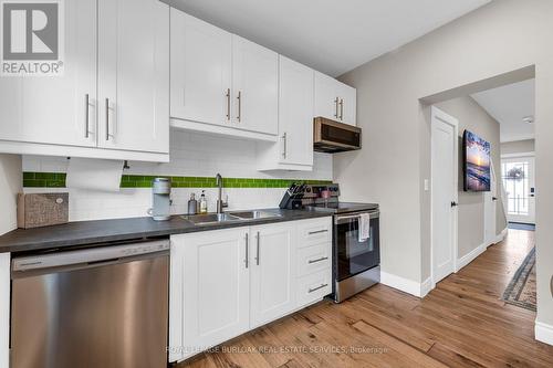 373 Emerald Street N, Hamilton, ON - Indoor Photo Showing Kitchen With Double Sink