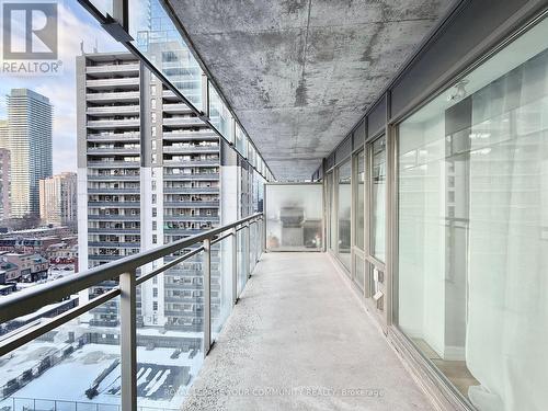 1305 - 22 Wellesley Street, Toronto, ON - Outdoor With Balcony With Exterior