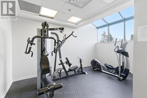 514 - 711 Rossland Road E, Whitby, ON - Indoor Photo Showing Gym Room