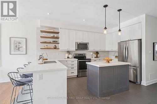 89 Stockell Crescent, Ajax, ON - Indoor Photo Showing Kitchen With Double Sink