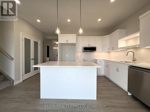 75 Braun Avenue, Tillsonburg, ON - Indoor Photo Showing Kitchen With Upgraded Kitchen