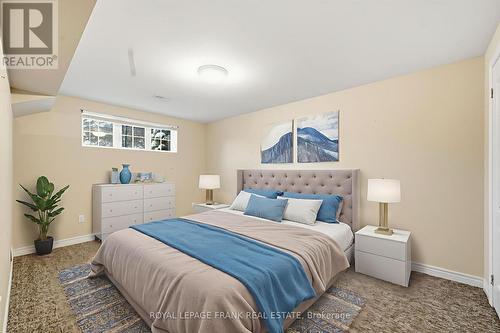 Virtually Staged - 7 Brock Street, Kawartha Lakes (Lindsay), ON - Indoor Photo Showing Bedroom