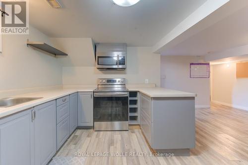 Virtually Staged to remove tenant items - 50 Fairlawn Road, Kitchener, ON - Indoor Photo Showing Kitchen