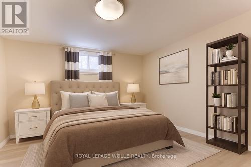 Virtually Staged - 50 Fairlawn Road, Kitchener, ON - Indoor Photo Showing Bedroom