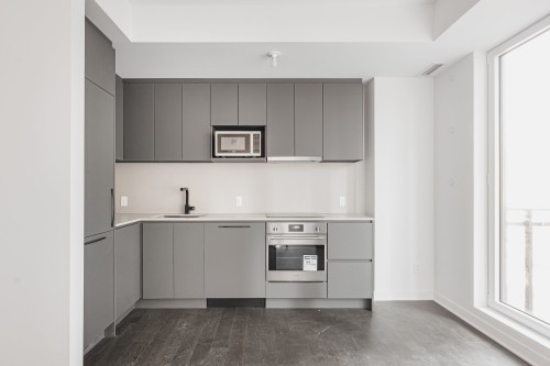 Cuisine - 801-1160 Rue Mackay, Montréal (Ville-Marie), QC - Indoor Photo Showing Kitchen