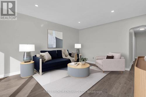 Upper Unit-Virtually Staged - 220 Bruce Street, Kitchener, ON - Indoor Photo Showing Living Room