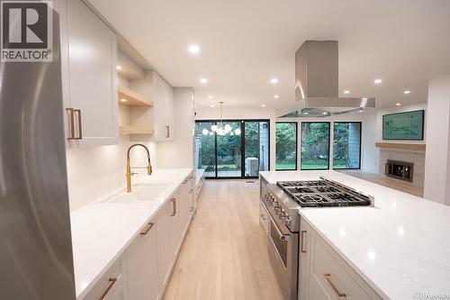 2159 Mcmullen Avenue, Vancouver, BC - Indoor Photo Showing Kitchen With Upgraded Kitchen