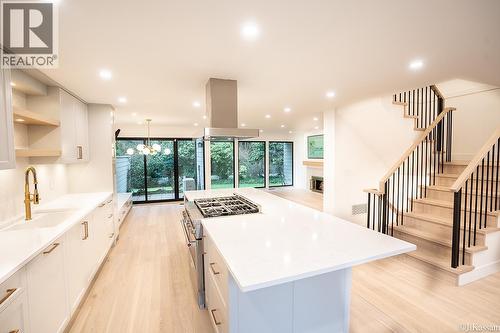 2159 Mcmullen Avenue, Vancouver, BC - Indoor Photo Showing Kitchen With Upgraded Kitchen