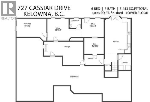 727 Cassiar Crescent, Kelowna, BC - Indoor