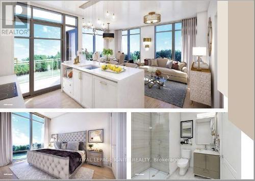 1605 - 24 Elm Drive, Mississauga, ON - Indoor Photo Showing Living Room