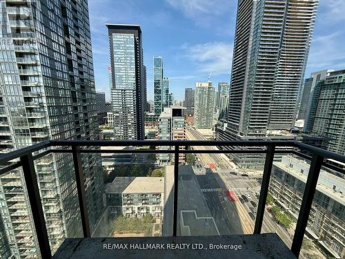 2805 - 11 Brunel Court, Toronto, ON - Outdoor With Balcony With Facade