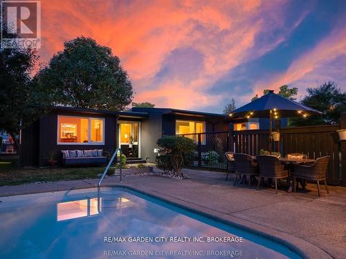 46 Henley Drive, St. Catharines (Martindale Pond), ON - Outdoor With In Ground Pool With Deck Patio Veranda