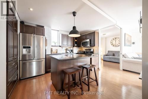 801 - 95 Lombard Street, Toronto, ON - Indoor Photo Showing Kitchen With Stainless Steel Kitchen With Upgraded Kitchen