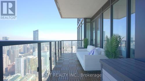 5102 - 488 University Avenue, Toronto, ON - Outdoor With Balcony With Exterior