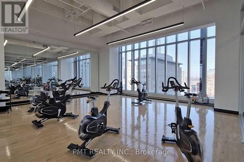 5102 - 488 University Avenue, Toronto, ON - Indoor Photo Showing Gym Room