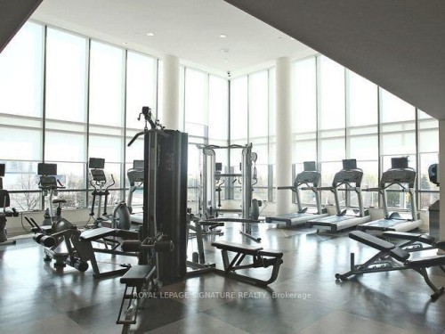 1108-205 Sherway Gardens Road, Toronto, ON - Indoor Photo Showing Gym Room