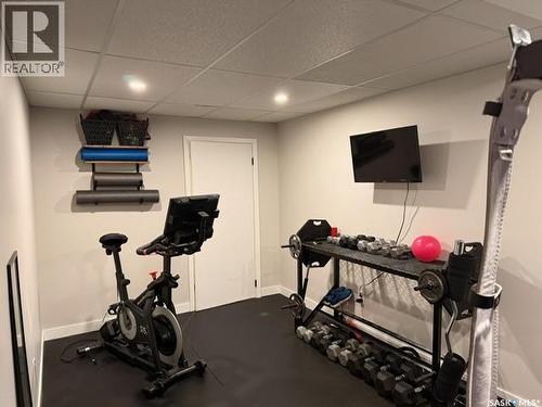 551 1St Street E, Lafleche, SK - Indoor Photo Showing Gym Room