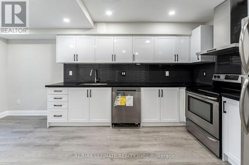 modern finishes with plenty of functional space - 47 Mahoney Avenue, Toronto, ON - Indoor Photo Showing Kitchen