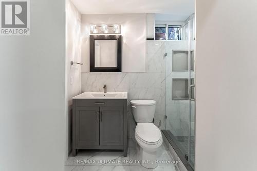 spacious washroom - 47 Mahoney Avenue, Toronto, ON - Indoor Photo Showing Bathroom