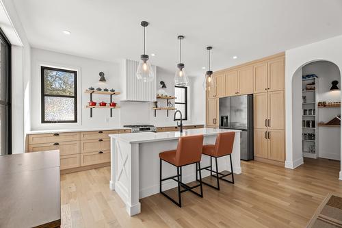 Cuisine - 349 Ch. Des Mômes, Saint-Sauveur, QC - Indoor Photo Showing Kitchen With Upgraded Kitchen
