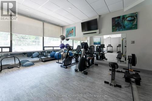 1005 - 75 Wynford Heights Crescent, Toronto, ON - Indoor Photo Showing Gym Room