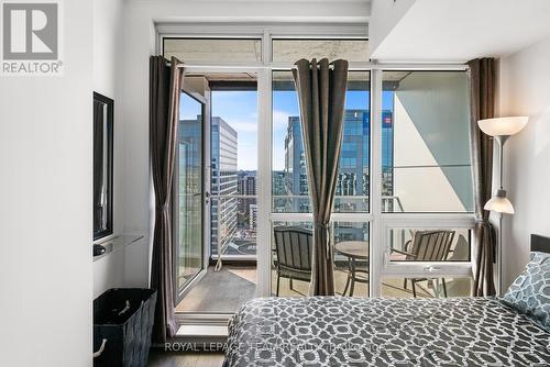 2103 - 199 Slater Street, Ottawa, ON - Indoor Photo Showing Bedroom