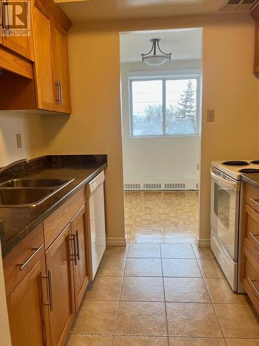 301 - 262 Rose Street, Barrie, ON - Indoor Photo Showing Kitchen With Double Sink