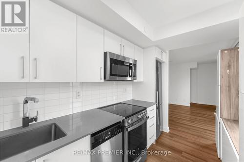 102 - 38 Monte Kwinter Court, Toronto, ON - Indoor Photo Showing Kitchen With Upgraded Kitchen