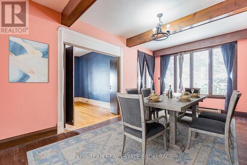 Virtually Staged - 170 Kempenfelt Drive, Barrie, ON - Indoor Photo Showing Dining Room