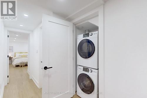 basement laundry - 32 Endean Avenue, Toronto, ON - Indoor Photo Showing Laundry Room
