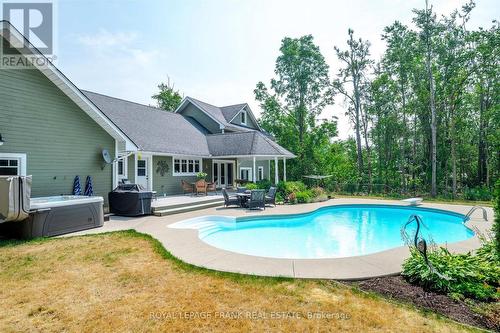 1898 Lakehurst Road, Trent Lakes, ON - Outdoor With In Ground Pool With Deck Patio Veranda