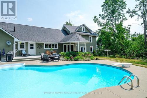 1898 Lakehurst Road, Trent Lakes, ON - Outdoor With In Ground Pool With Deck Patio Veranda