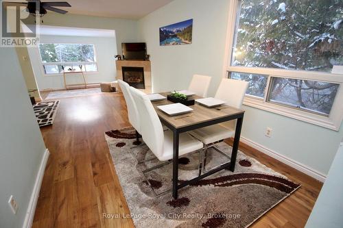 28 Harpur Drive, Northern Bruce Peninsula, ON - Indoor Photo Showing Other Room With Fireplace