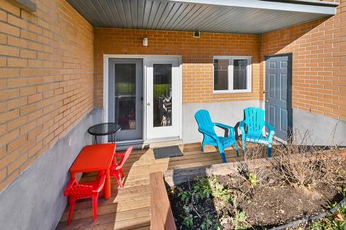 Terrasse - 101-6535 Boul. Chevrier, Brossard, QC - Outdoor With Deck Patio Veranda With Exterior