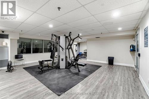 1005 - 30 Malta Avenue, Brampton, ON - Indoor Photo Showing Gym Room