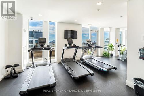 1509 - 83 Redpath Avenue, Toronto, ON - Indoor Photo Showing Gym Room
