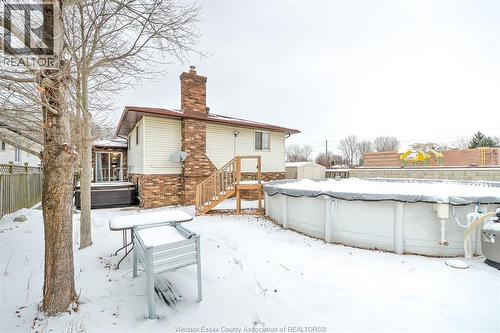 1582 Rosati, Lasalle, ON - Outdoor With Above Ground Pool