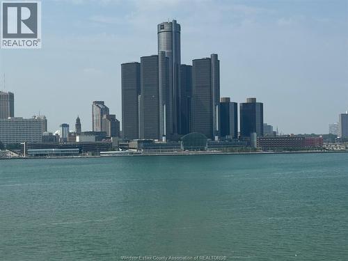 75 Riverside Drive East Unit# 804, Windsor, ON - Outdoor With Body Of Water With View