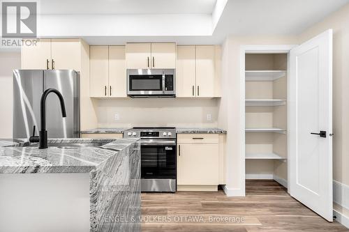 Unit C - Basement - 193 Hopewell Avenue, Ottawa, ON - Indoor Photo Showing Kitchen With Upgraded Kitchen