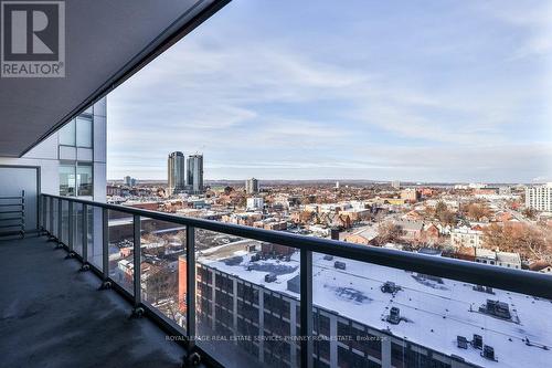 1222 - 212 King William Street, Hamilton, ON - Outdoor With Balcony With View