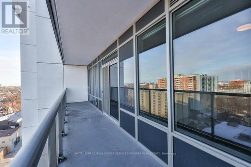 1222 - 212 King William Street, Hamilton, ON - Outdoor With Balcony With Exterior