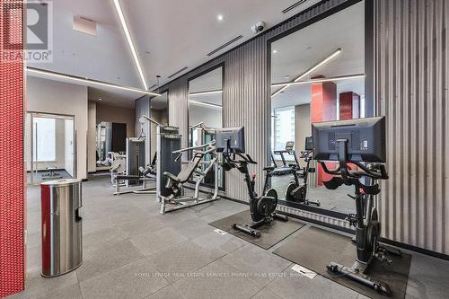 1222 - 212 King William Street, Hamilton, ON - Indoor Photo Showing Gym Room