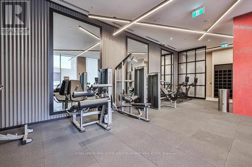 1222 - 212 King William Street, Hamilton, ON - Indoor Photo Showing Gym Room