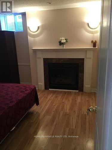 Bsmt - 25 Marine Drive, Brampton, ON - Indoor With Fireplace