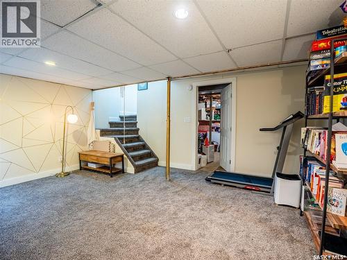 58 Mackenzie Mews, Regina, SK - Indoor Photo Showing Gym Room
