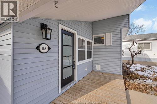 56 Parkside Dr, Mcgregor, ON - Outdoor With Exterior