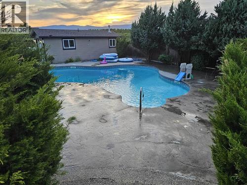 3576 Rose Road, Kelowna, BC - Outdoor With In Ground Pool